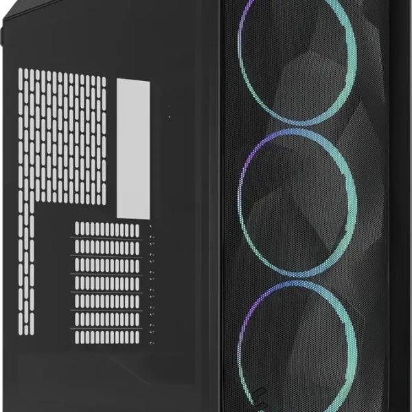 Caixa Extended - ATX Meshify 3 RGB Tempered Glass Light Tint (Preto) - FRACTAL DESIGN
