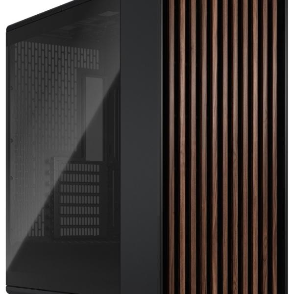 Caixa Extended - ATX North XL (Charcoal Black Tempered Glass Dark Tint) - FRACTAL DESIGN