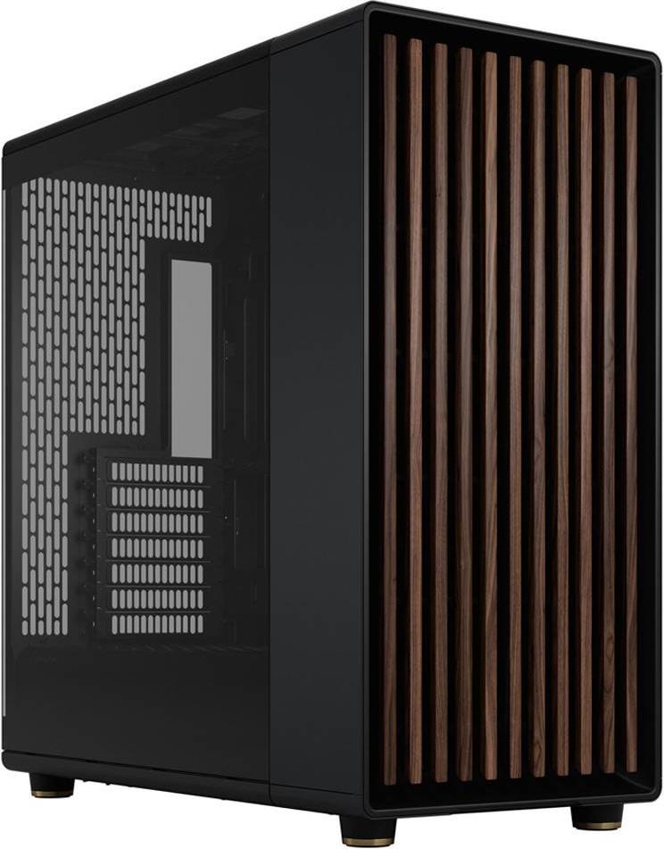 Caixa ATX North XL RC Charcoal Black Tempered Glass Dark Tint - FRACTAL DESIGN