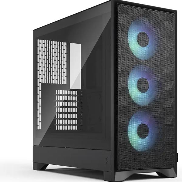 Caixa ATX Pop 2 Air Black TG RGB - FRACTAL DESIGN