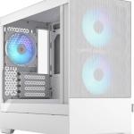 Caixa Micro - ATX Pop Mini Air RGB White TG Clear Tint - FRACTAL DESIGN