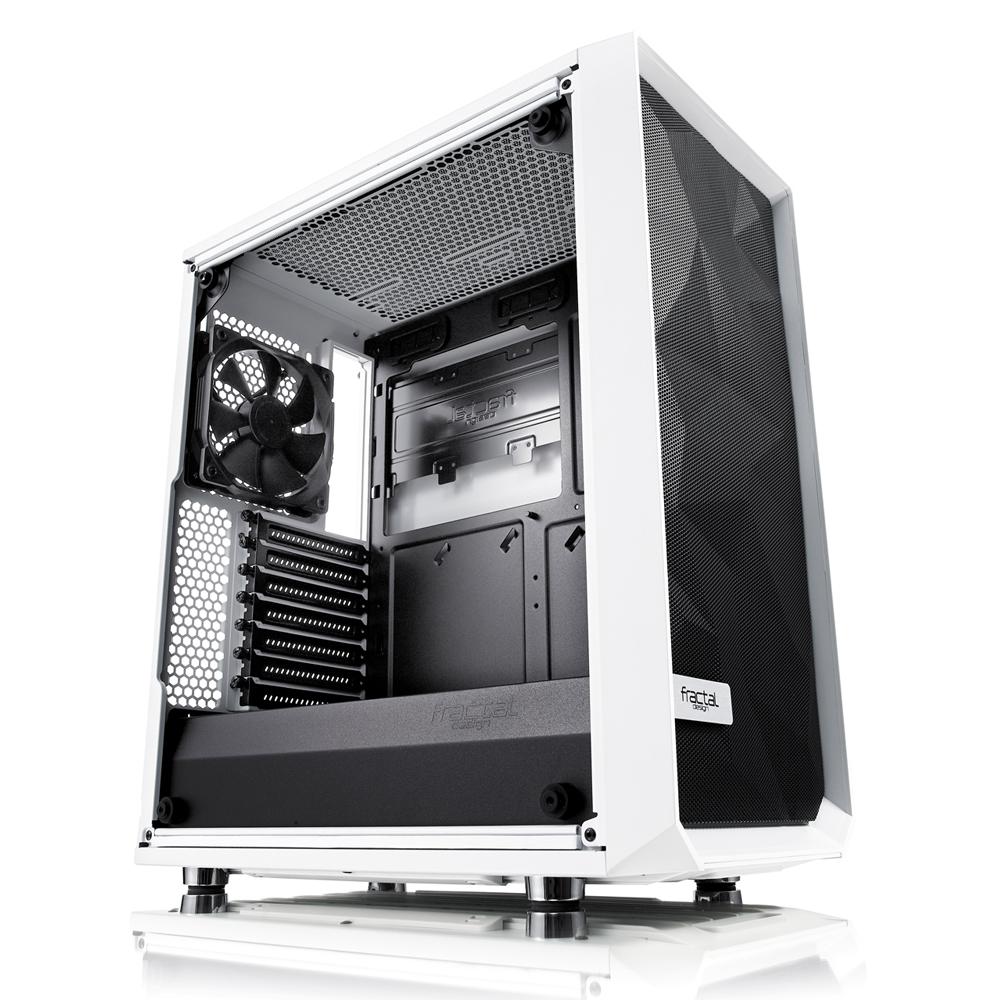 Caixa ATX Meshify C Tempered Glass Branca - FRACTAL DESIGN