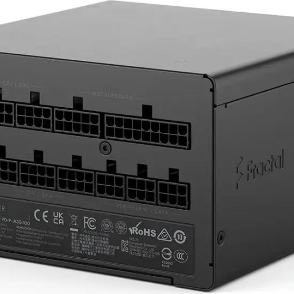 Fonte de Alimentação ATX Ion 3 Gold 1000W ATX 3.1/PCIe 5.1 80 Plus Gold Full Modular - FRACTAL