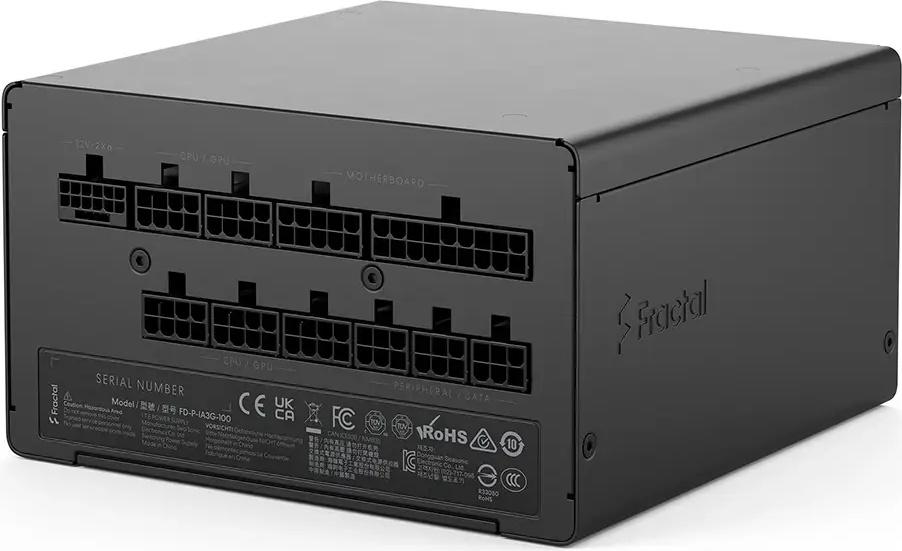 Fonte de Alimentação ATX Ion 3 Gold 1000W ATX 3.1/PCIe 5.1 80 Plus Gold Full Modular - FRACTAL