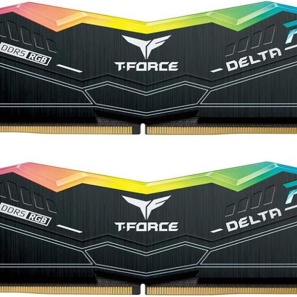 Memória RAM UDIMM T - Force Delta RGB 32GB (2x16GB) DDR5 6000MHz CL30 - TEAM GROUP