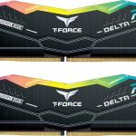 Team Group Kit 32GB (2 x 16GB) DDR5 6400MHz Delta RGB Preto CL32