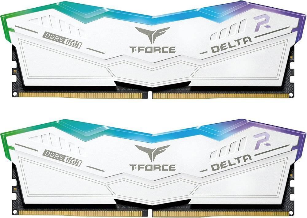Memória RAM UDIMM T - Force Delta 32GB (2x16GB) DDR5 - 6000MHz (AMD Expo/Intel XMP) CL30 - TEAMGROUP