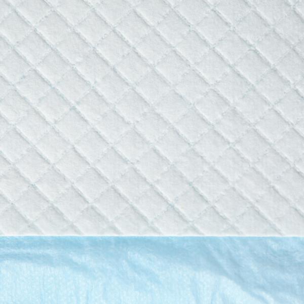 Resguardos de Treino Animais de Estimação 100 Unidades 45x60 cm Resguardos Absorventes para Cães com 6 Camadas Azul