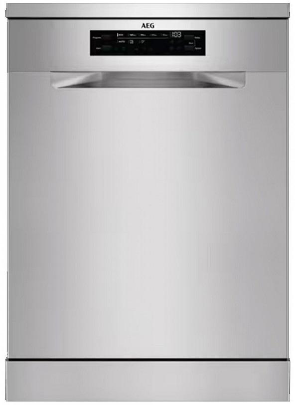 Máquina de Lavar Loiça Series 6000 FFB64607ZM 13 Conjuntos (Inox) - AEG