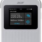 Router Portátil Connect M6E Dual - Band 4G LTE/ 5G Wi - Fi 6E - ACER