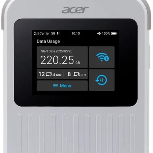 Router Portátil Connect M6E Dual - Band 4G LTE/ 5G Wi - Fi 6E - ACER