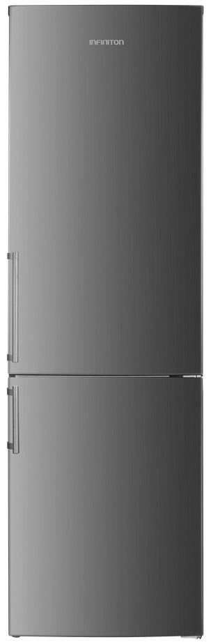 Frigorífico Combinado No Frost FGC - 253C80XEH 253L (Inox) - INFINITON