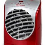 Aquecedor Termoventilador Oscilante 2200W (Vermelho/Prateado) - ORBEGOZO