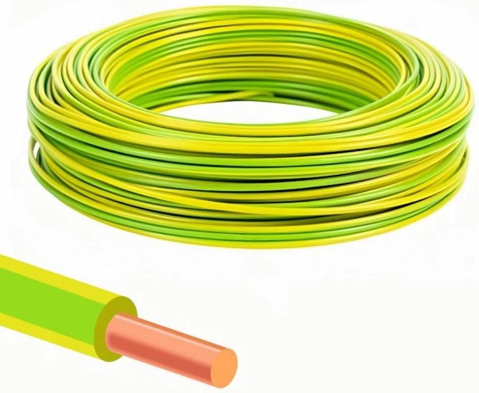 Bobine Fio V 25mm (Verde/Amarelo) - 25 mts