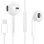 Auriculares c/ Microfone Lightning (Branco) - FIESTA