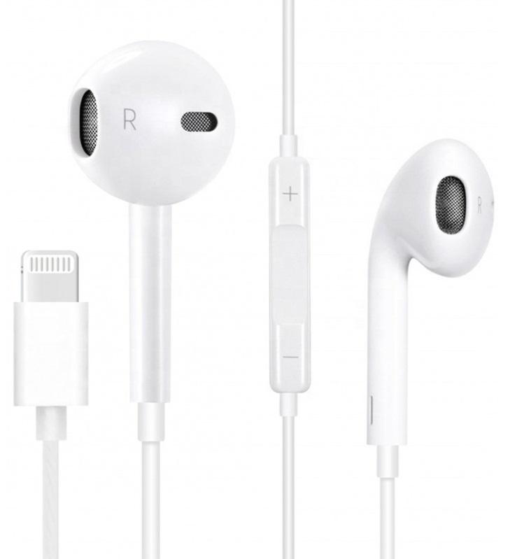 Auriculares c/ Microfone Lightning (Branco) - FIESTA