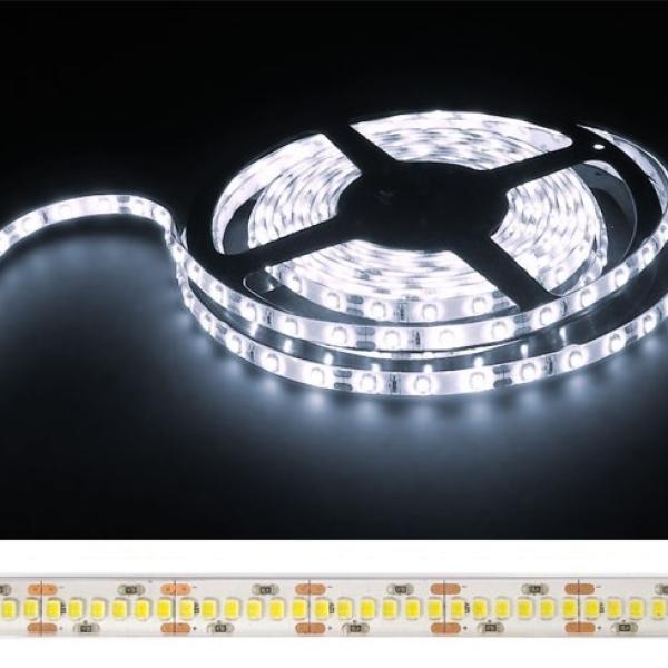 Fita 2400 LEDs SMD2835 Flexivel IP20 Branco 4000K 12V - 10 mts