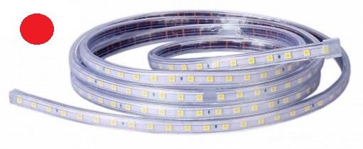 Fita 60x LED´s SMD5050 Flexivel IP65 Vermelho 220V 900Lm (metro)