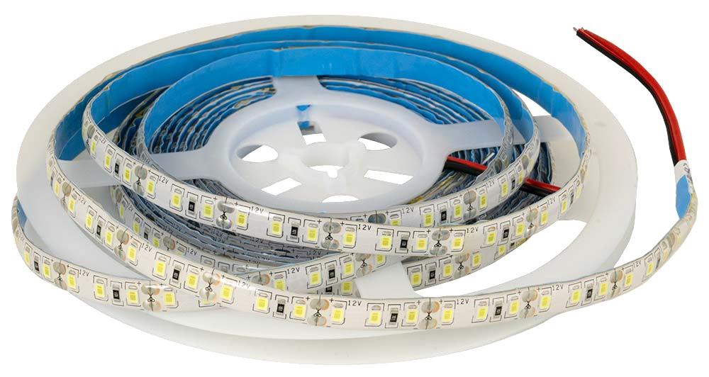 Fita 120 LEDs SMD2835 Flexivel IP65 Branco F. 6000K 12V - 5 mts