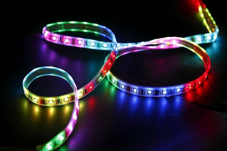 Fita 300 LEDs SMD5050 Flexivel IP20 RGB 12V - 5 mts