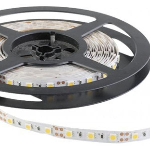 Fita 300 LEDs SMD5050 IP65 Branco F. 6000K 24V 1200Lm - 5 mts