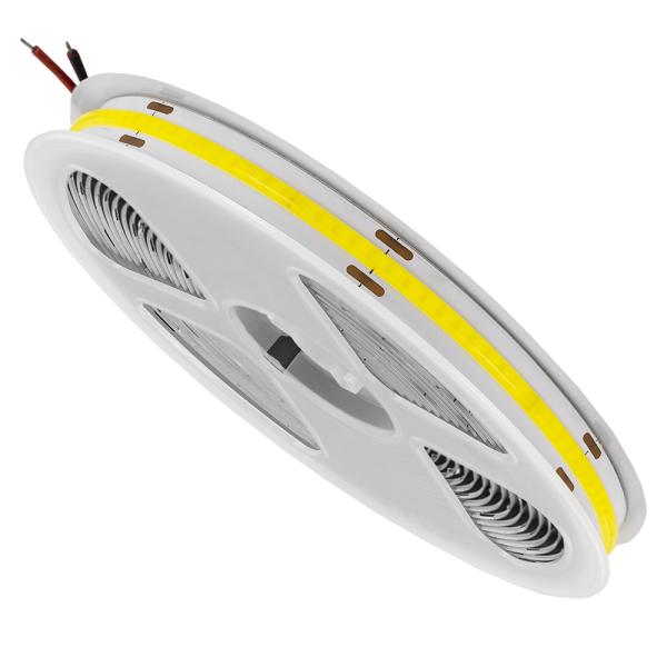 Fita de LED Linha COB 24V 16W Branco 4000K 1280Lm/m - 10 mts