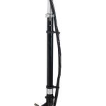 Trotinete Elétrico Dobrável para Crianças de 7 - 14 anos Suporta até 50kg com Altura Ajustável 75x36x82 - 93cm Preto