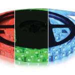 Fita 300 LEDs SMD5050 Flexivel IP20 RGB 24V (5 mts)