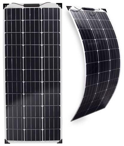 Painel Fotovoltaico Semi - Flexível Monocristalino 150W