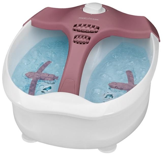 Hidromassajador de Pés FM 3027 (Branco / Rosa) - PROFICARE