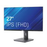 Monitor Iggual 27" IPS 100 Hz 1 ms VGA e HDMI com regulação em altura e pivot multimédia — Recondicionado
