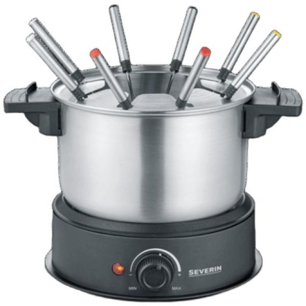 Fondue FO 2470 1.4L 1500W (Preto/Inox) - SEVERIN