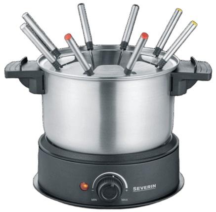 Fondue FO 2470 1.4L 1500W (Preto/Inox) - SEVERIN