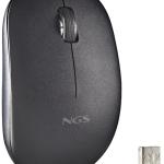 Rato RF Wireless Ótico FOG PRO 1000DPI (Preto) - NGS