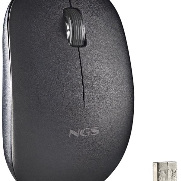 Rato RF Wireless Ótico FOG PRO 1000DPI (Preto) - NGS