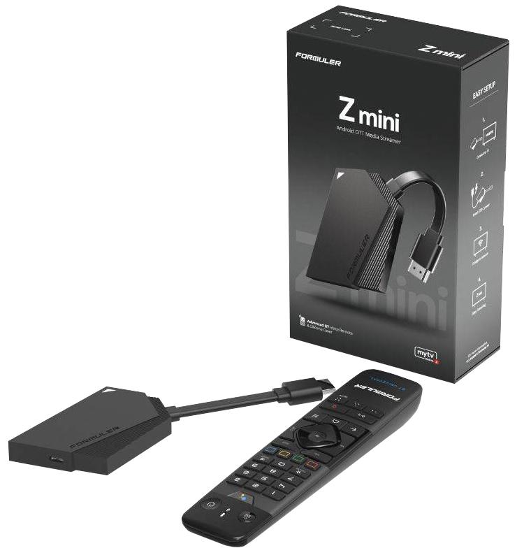 Receptor Android 4K 2GB/8GB MyTVOnline 3 - FORMULER Z Mini BT1