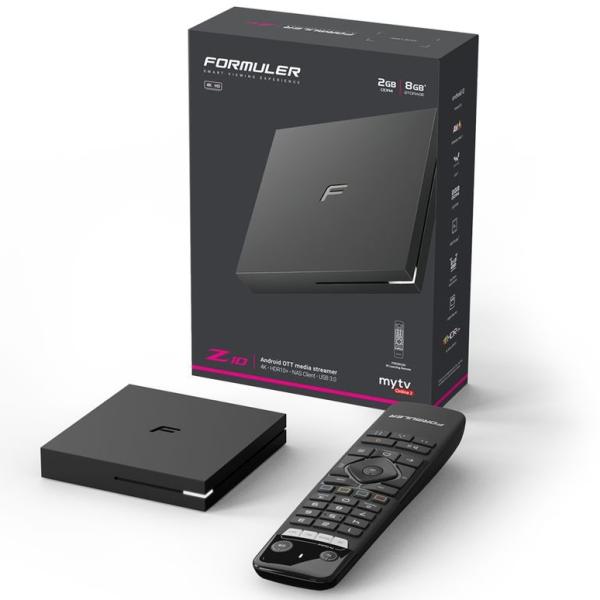Receptor IPTV OTT Android 4K 2GB/8GB MyTVOnline 2 - FORMULER Z10