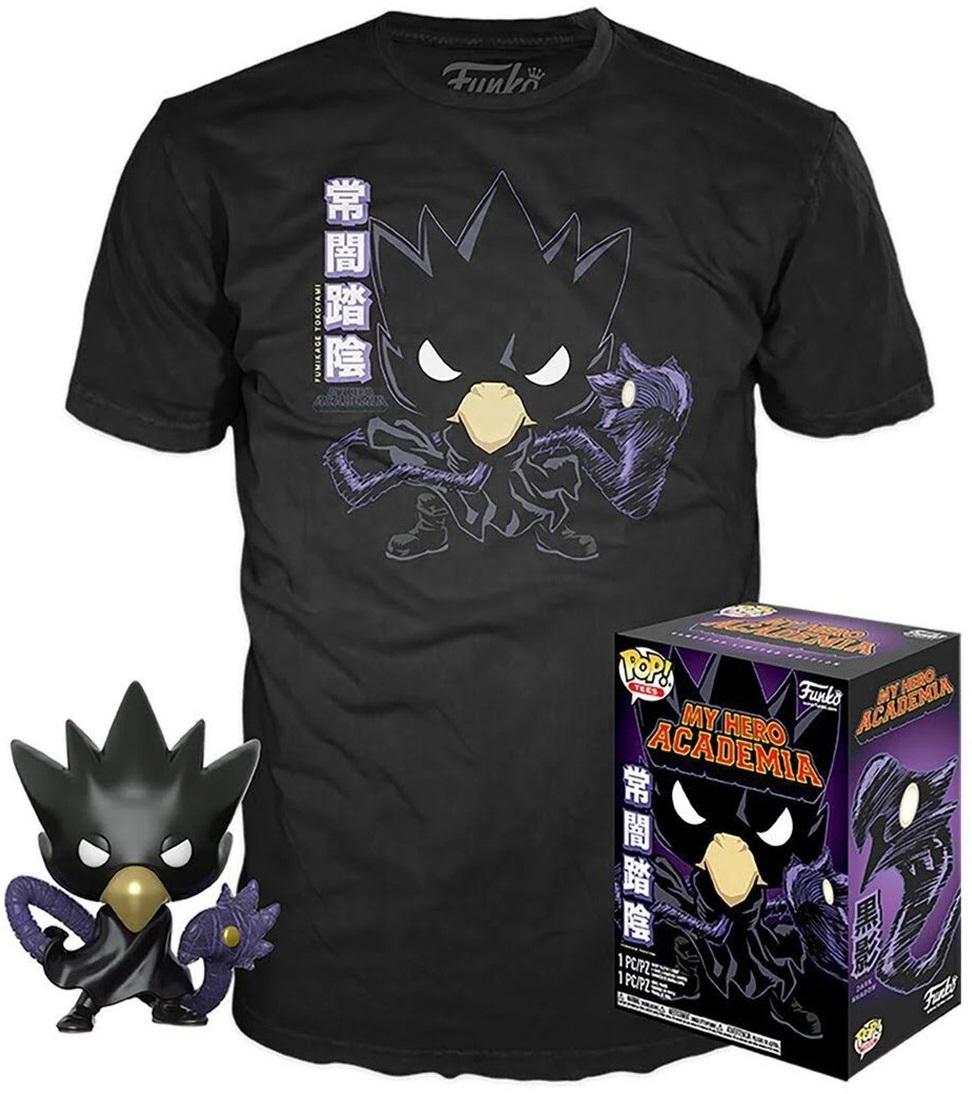Figura Pop! Fumikage Tokoyami My Hero Academia c/ Camisola Tamanho M - FUNKO