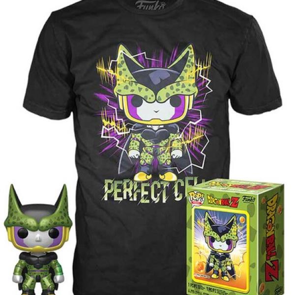 Figura Pop! Perfect Cell Dragon Ball Z c/ Camisola Tamanho XL - FUNKO