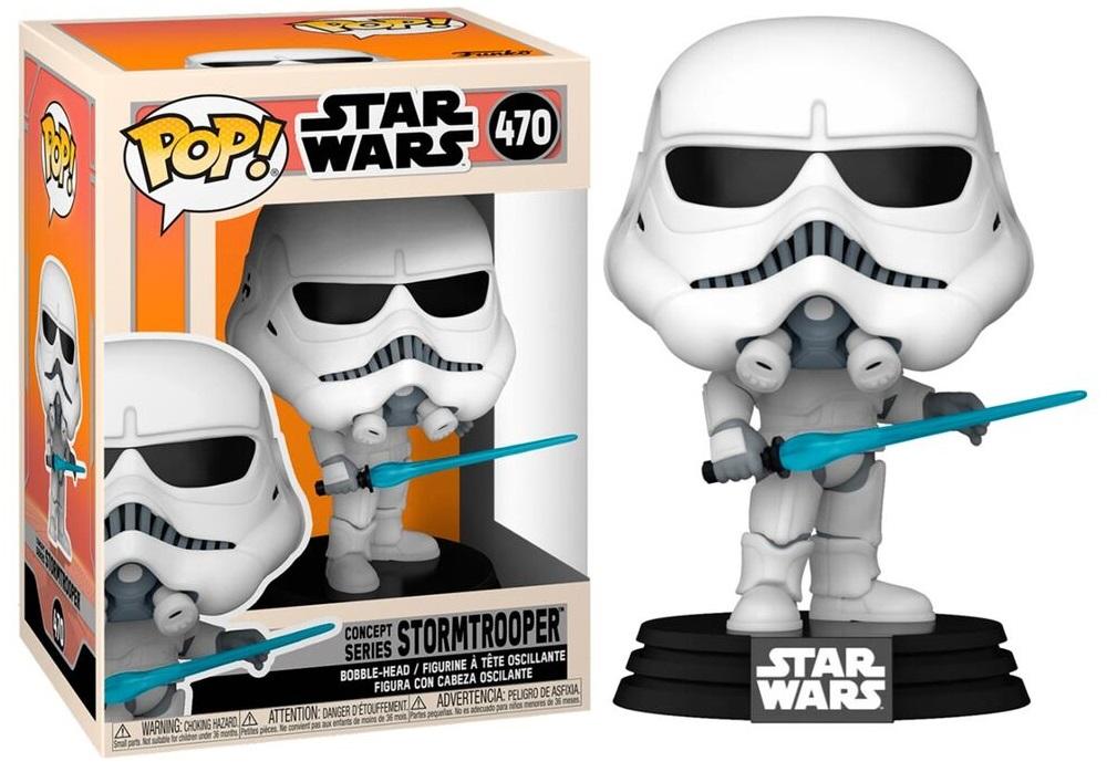 Figura Pop! Stormtrooper Star Wars Concept Series - FUNKO