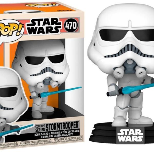 Figura Pop! Stormtrooper Star Wars Concept Series - FUNKO