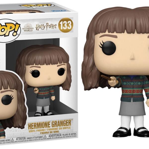 Figura Pop! Hermione com Varinha Harry Potter - FUNKO
