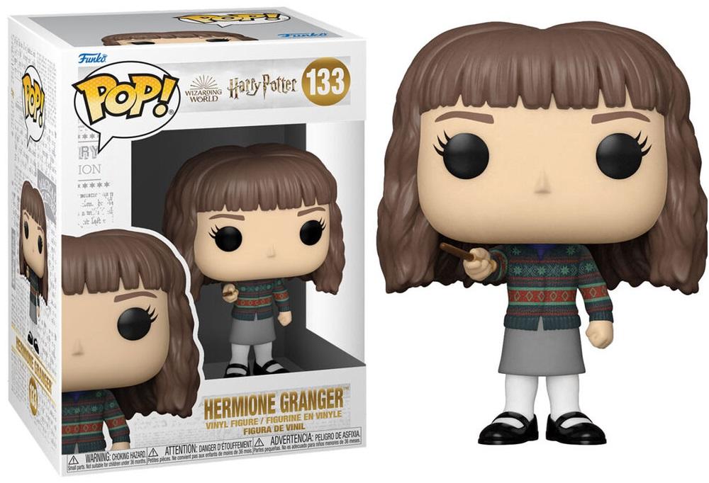 Figura Pop! Hermione com Varinha Harry Potter - FUNKO