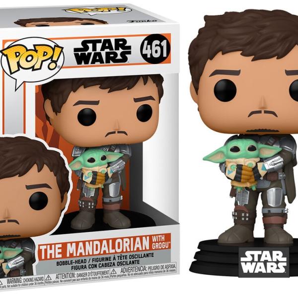 Figura Pop! Grogu Star Wars Mandalorian - FUNKO