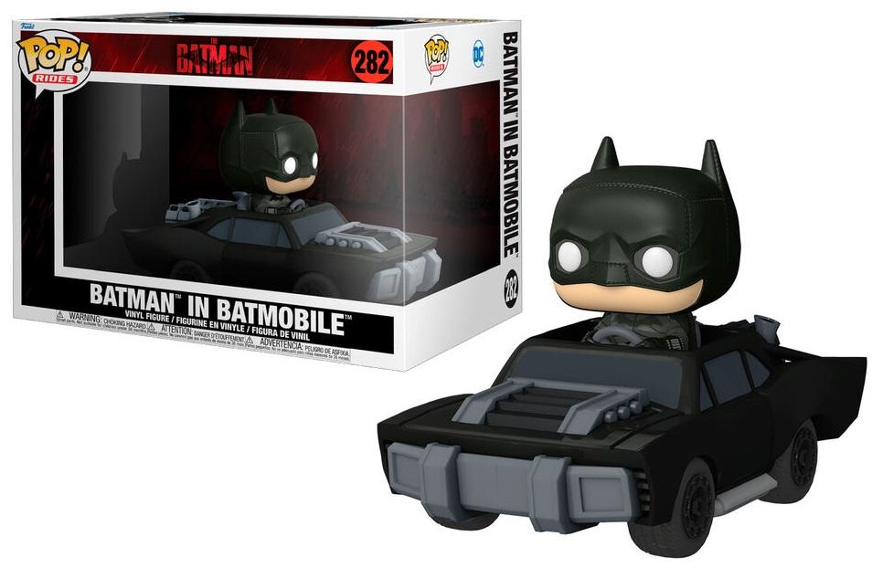 Figura Pop! Batman no Batmobile - FUNKO