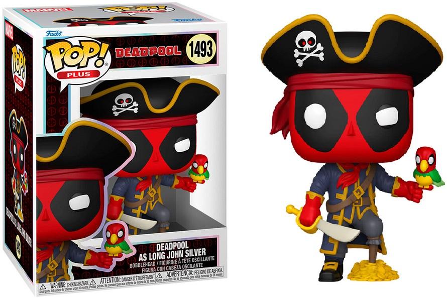 Figura Pop! Plus Marvel Deadpool - Deadpool Long John Silver - FUNKO