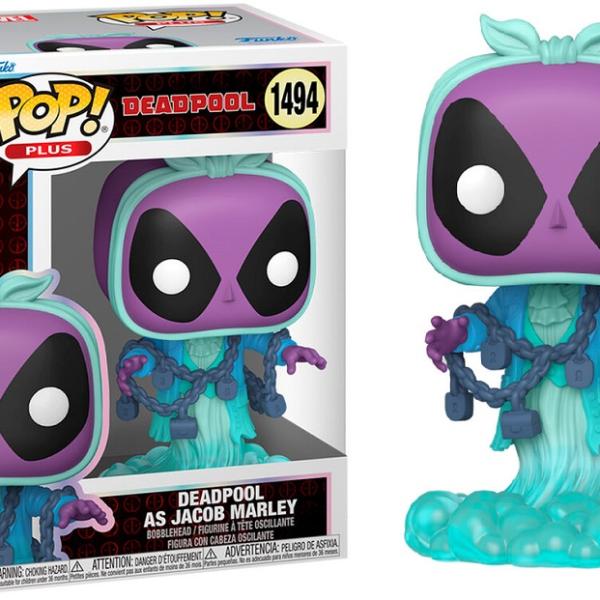 Figura Pop! Plus Marvel Deadpool - Deadpool Jacob Marley - FUNKO