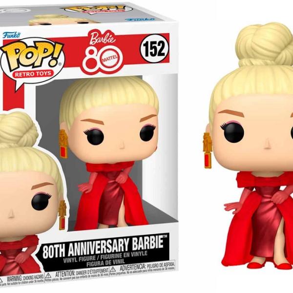 Figura Pop! Barbie 80º Aniversário - FUNKO