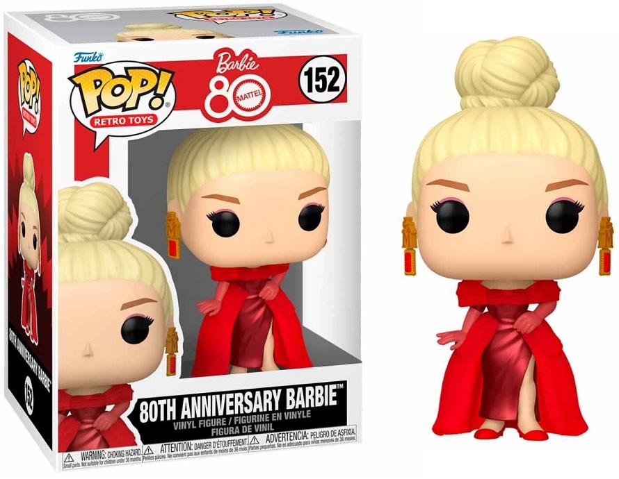Figura Pop! Barbie 80º Aniversário - FUNKO