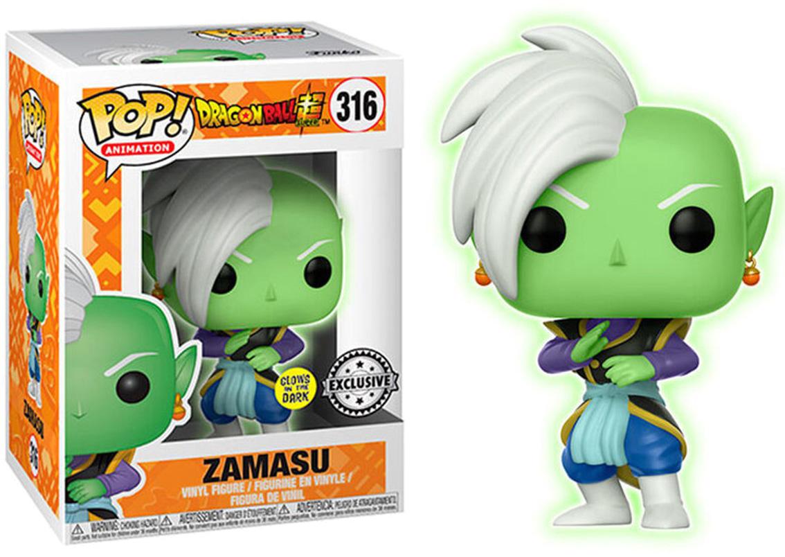 Figura POP! Animation: Dragon Ball Z - Super Zamasu (Brilha no Escuro) - FUNKO
